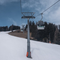 Kabinenbahn St. Oswald-Brunnach, März 2023