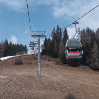 Kabinenbahn St. Oswald-Brunnach, März 2023