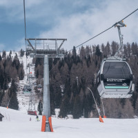 Kabinenbahn St. Oswald-Brunnach, März 2023