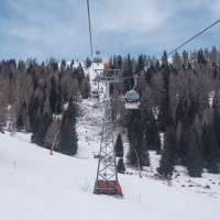 Kabinenbahn St. Oswald-Brunnach, März 2023