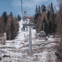 Kabinenbahn St. Oswald-Brunnach, März 2023