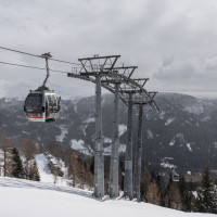 Kabinenbahn St. Oswald-Brunnach, März 2023