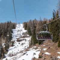 Sesselbahn Spitzeck, März 2023