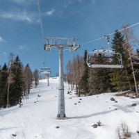 Sesselbahn Spitzeck, März 2023