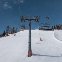 Sesselbahn Spitzeck, März 2023