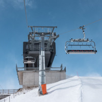 Sesselbahn Spitzeck, März 2023