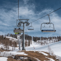 Sesselbahn Scharten, März 2023