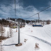 Sesselbahn Scharten, März 2023