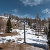 Sesselbahn Scharten, März 2023