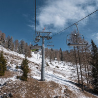 Sesselbahn Scharten, März 2023