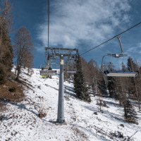 Sesselbahn Scharten, März 2023