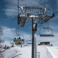 Sesselbahn Scharten, März 2023