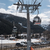 Kabinenbahn St. Oswald-Brunnach, März 2023