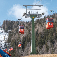 Kabinenbahn Staudach-Nockalm, März 2023