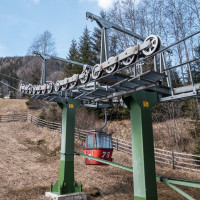 Kabinenbahn Staudach-Nockalm, März 2023