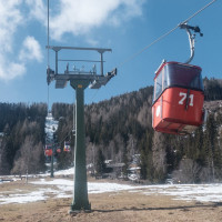 Kabinenbahn Staudach-Nockalm, März 2023