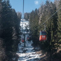 Kabinenbahn Staudach-Nockalm, März 2023
