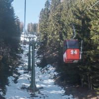 Kabinenbahn Staudach-Nockalm, März 2023