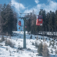 Kabinenbahn Staudach-Nockalm, März 2023