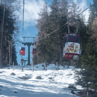 Kabinenbahn Staudach-Nockalm, März 2023