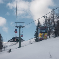 Kabinenbahn Staudach-Nockalm, März 2023
