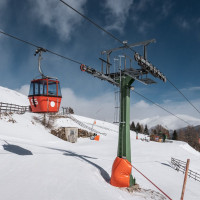 Kabinenbahn Staudach-Nockalm, März 2023