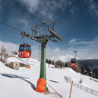 Kabinenbahn Staudach-Nockalm, März 2023