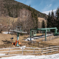Talstation der Sesselbahn Sonnwiesen 2, März 2023