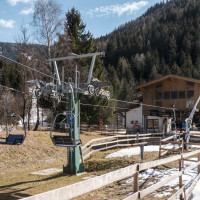 Talstation der Sesselbahn Sonnwiesen 1, März 2023