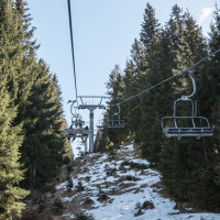Sesselbahn Bad Kleinkirchheim-Maibrunn, März 2023