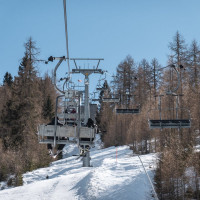 Sesselbahn Bad Kleinkirchheim-Maibrunn, März 2023