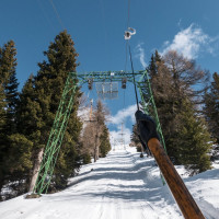 Schlepplift Sonnenhang, März 2023