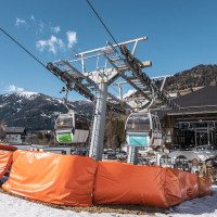 Talstation der Kabinenbahn Bad Kleinkirchheim-Waldtratte, März 2023