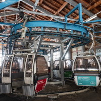 Talstation der Kabinenbahn Bad Kleinkirchheim-Waldtratte, März 2023