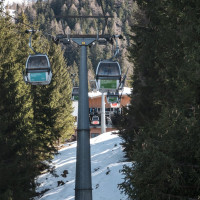 Kabinenbahn Bad Kleinkirchheim-Waldtratte, März 2023