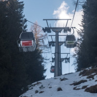 Kabinenbahn Waldtratte-Kaiserburg, März 2023