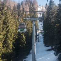 Kabinenbahn Waldtratte-Kaiserburg, März 2023