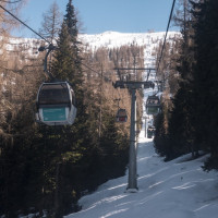 Kabinenbahn Waldtratte-Kaiserburg, März 2023