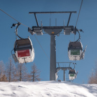 Kabinenbahn Waldtratte-Kaiserburg, März 2023