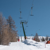 Schlepplift Mulde-Kaiserburg, März 2023