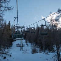 Sesselbahn Waldtratte-Strohsack, März 2023