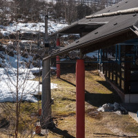 Talstation der Sesselbahn Bad Kleinkirchheim-Maibrunn, März 2023