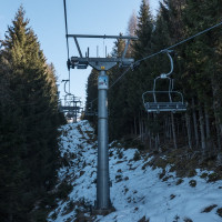 Sesselbahn Bad Kleinkirchheim-Maibrunn, März 2023