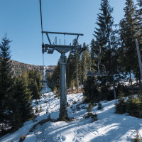 Sesselbahn Bad Kleinkirchheim-Maibrunn, März 2023