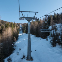 Sesselbahn Bad Kleinkirchheim-Maibrunn, März 2023