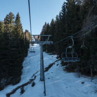 Sesselbahn Bad Kleinkirchheim-Maibrunn, März 2023