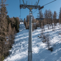 Sesselbahn Bad Kleinkirchheim-Maibrunn, März 2023