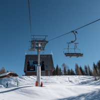 Sesselbahn Bad Kleinkirchheim-Maibrunn, März 2023