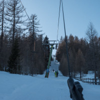 Schlepplift Priedröf, März 2023