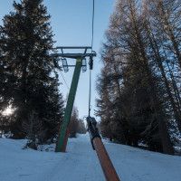Schlepplift Priedröf, März 2023